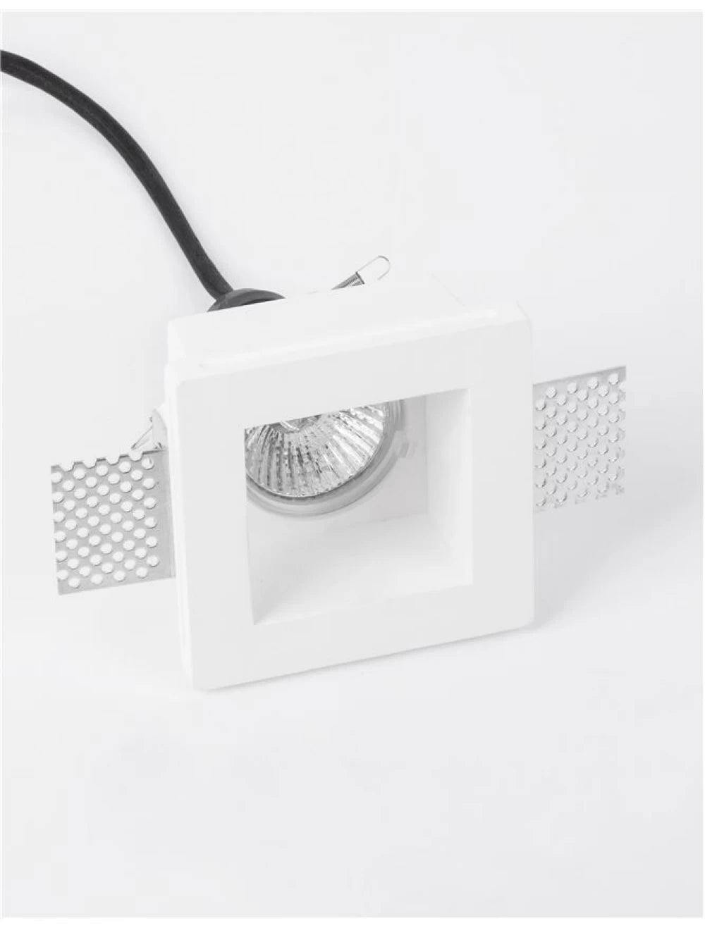 Spot incastrat din Gips Alb H5xL9.5cm IP20 LED GU10 TOBIA