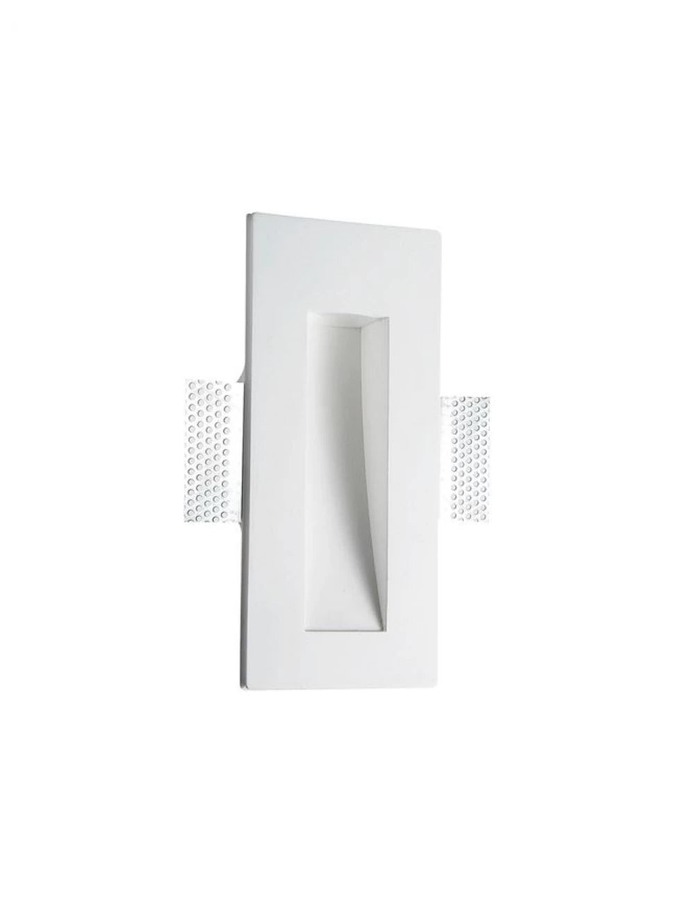 Spot incastrat pentru scari din Gips Alb H24.5xL10.8cm IP20 MR11 GU4 EURONA