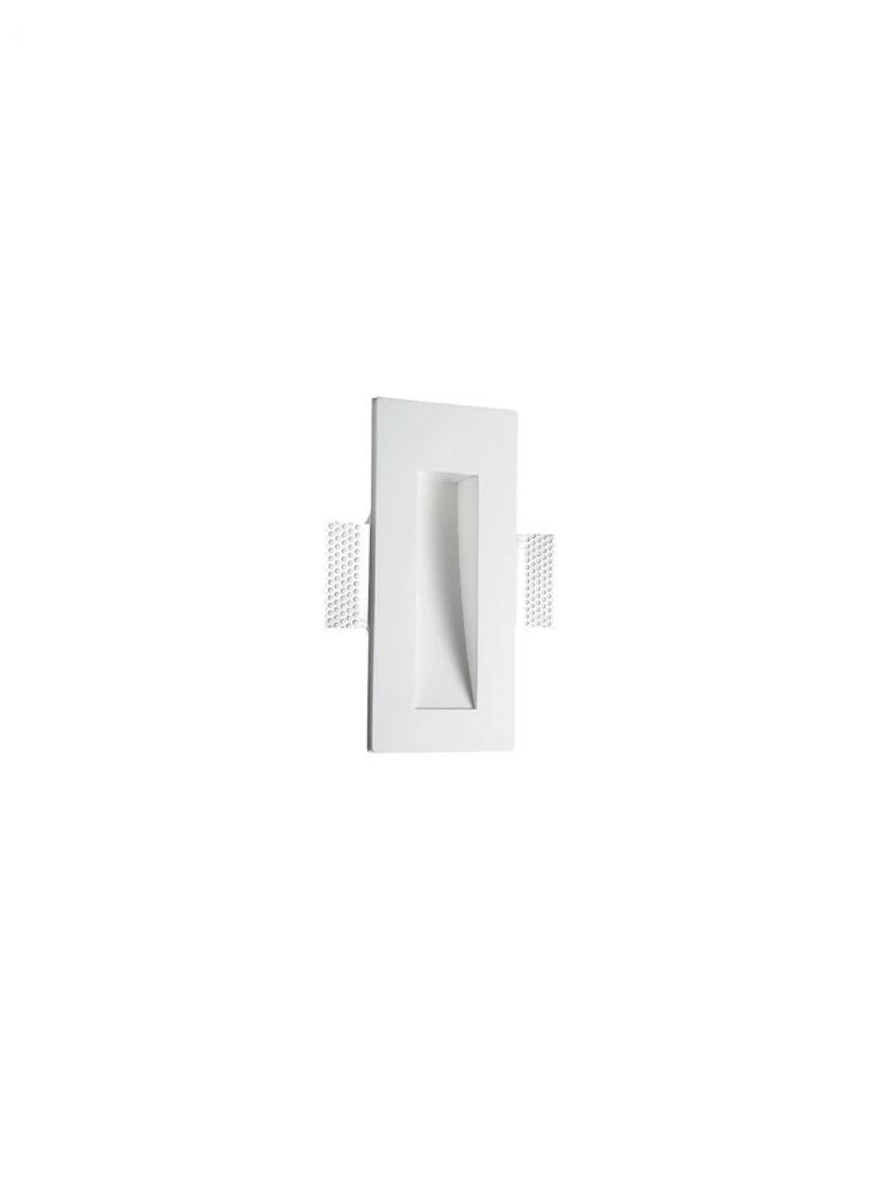 Spot incastrat pentru scari din Gips Alb H24.3xL10.5cm IP20 MR11 GU4 CIROCCO