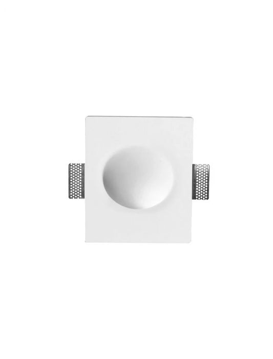 Spot incastrat pentru scari din Gips Alb H25xL21cm IP20 LED GU10 CIROCCO