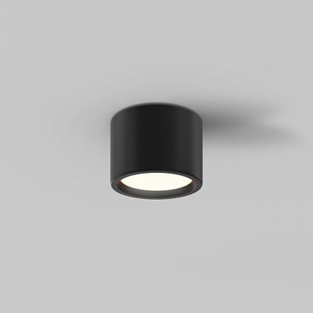 Spot aplicat din Aluminiu Negru H7xD10.5cm 10W 600lm 3000k IP44 Hydra