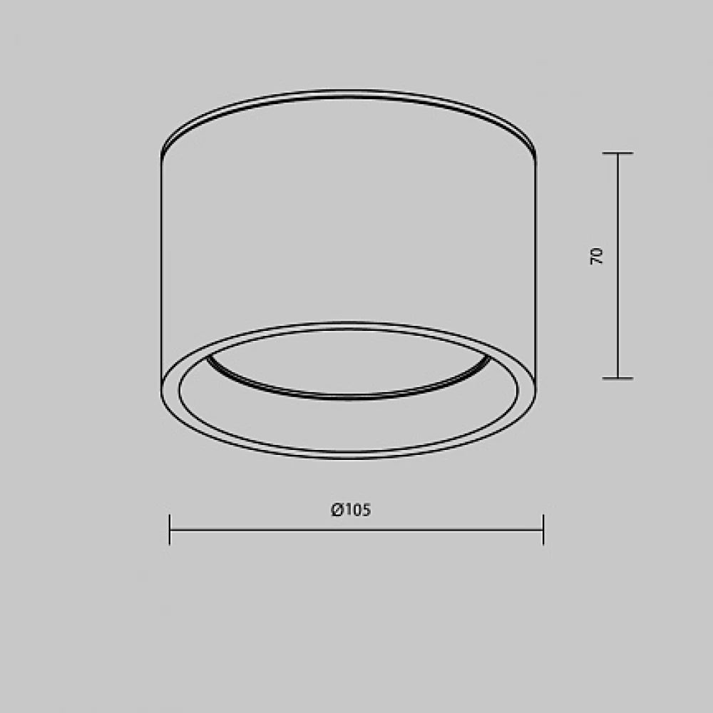 Spot aplicat din Aluminiu Negru H7xD10.5cm 10W 600lm 3000k IP44 Hydra
