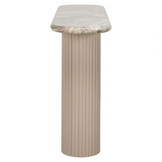 Consola din Marmura Bej si MDF Bej L160xH85cm Coronel Richmond Interiors