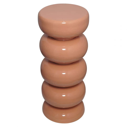 Coloana Rotunda din Rasina Roz D35xH86cm Jari