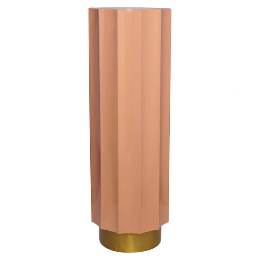 Coloana Rotunda din Metal Auriu D30xH90cm Isabelle