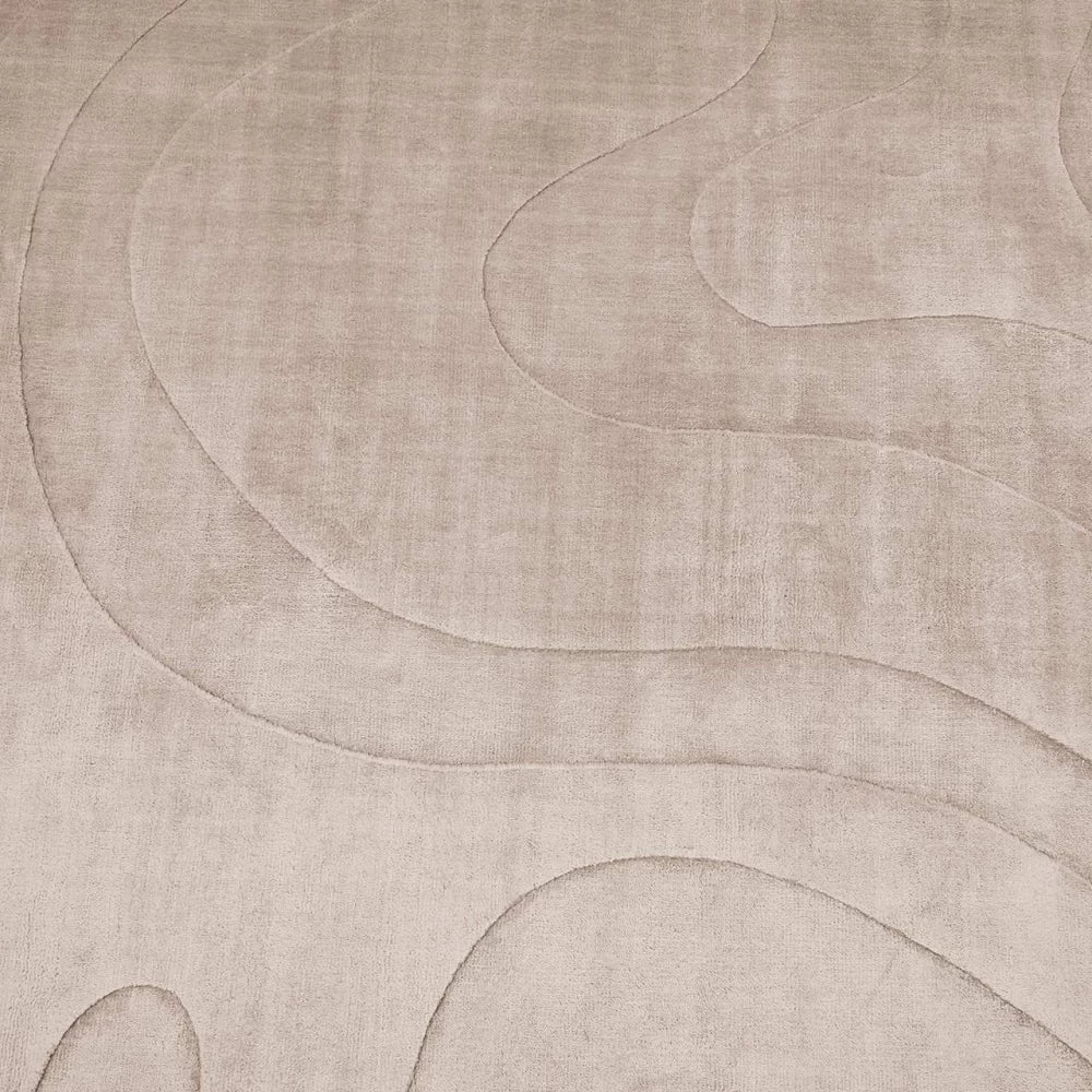 Covor cu model Abstract din Vascoza Bej 260cm Addison  Richmond interiors