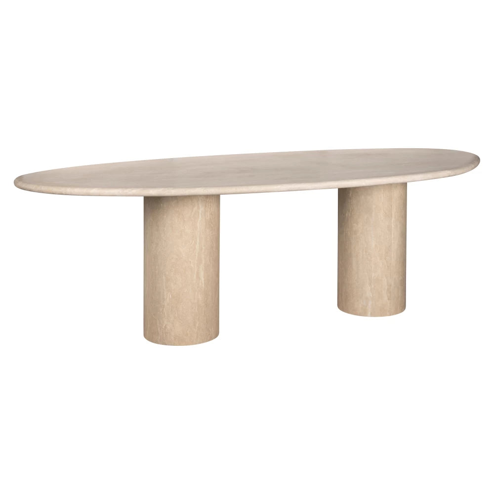 Masa din Travertin Bej L240xH77cm Renaissance