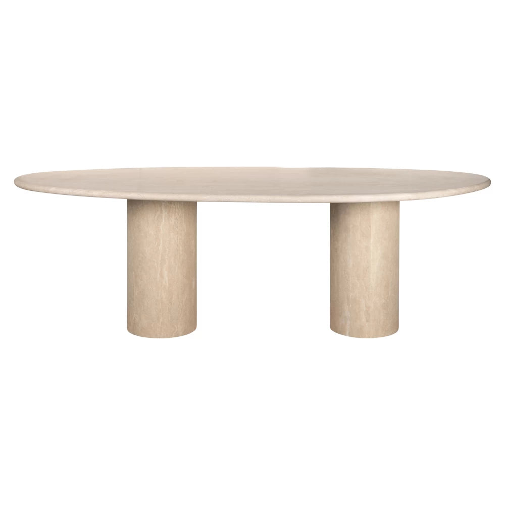 Masa din Travertin Bej L240xH77cm Renaissance