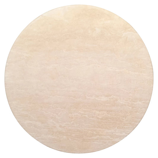 Masa din Travertin Bej D130xH76cm Renaissance