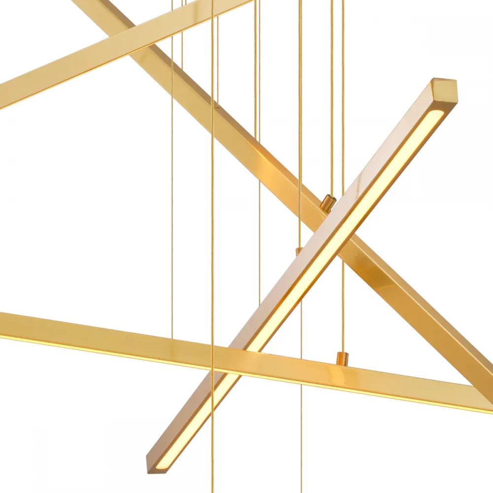 Candelabru din Metal Alama H260xD120cm Kimpton Eichholtz