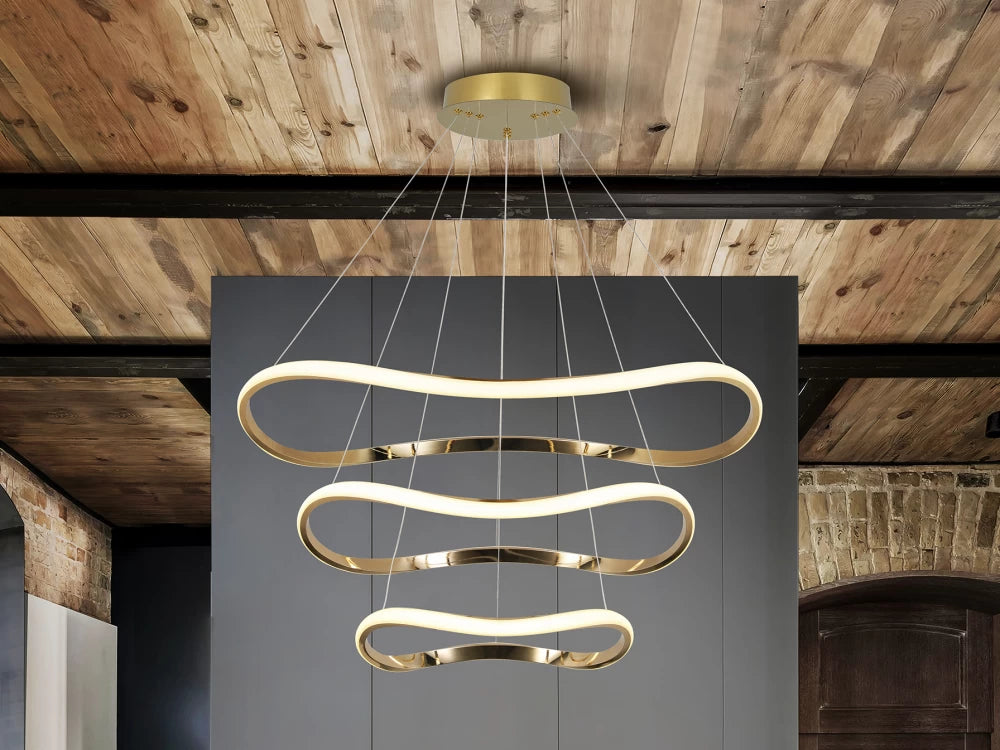 Candelabru din Metal Rose gold D80xH120cm Naos