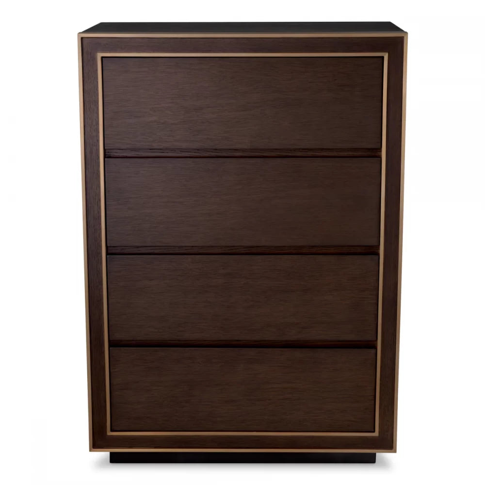 Comoda din Furnir de stejar Maro L85xH121cm Camelot Eichholtz