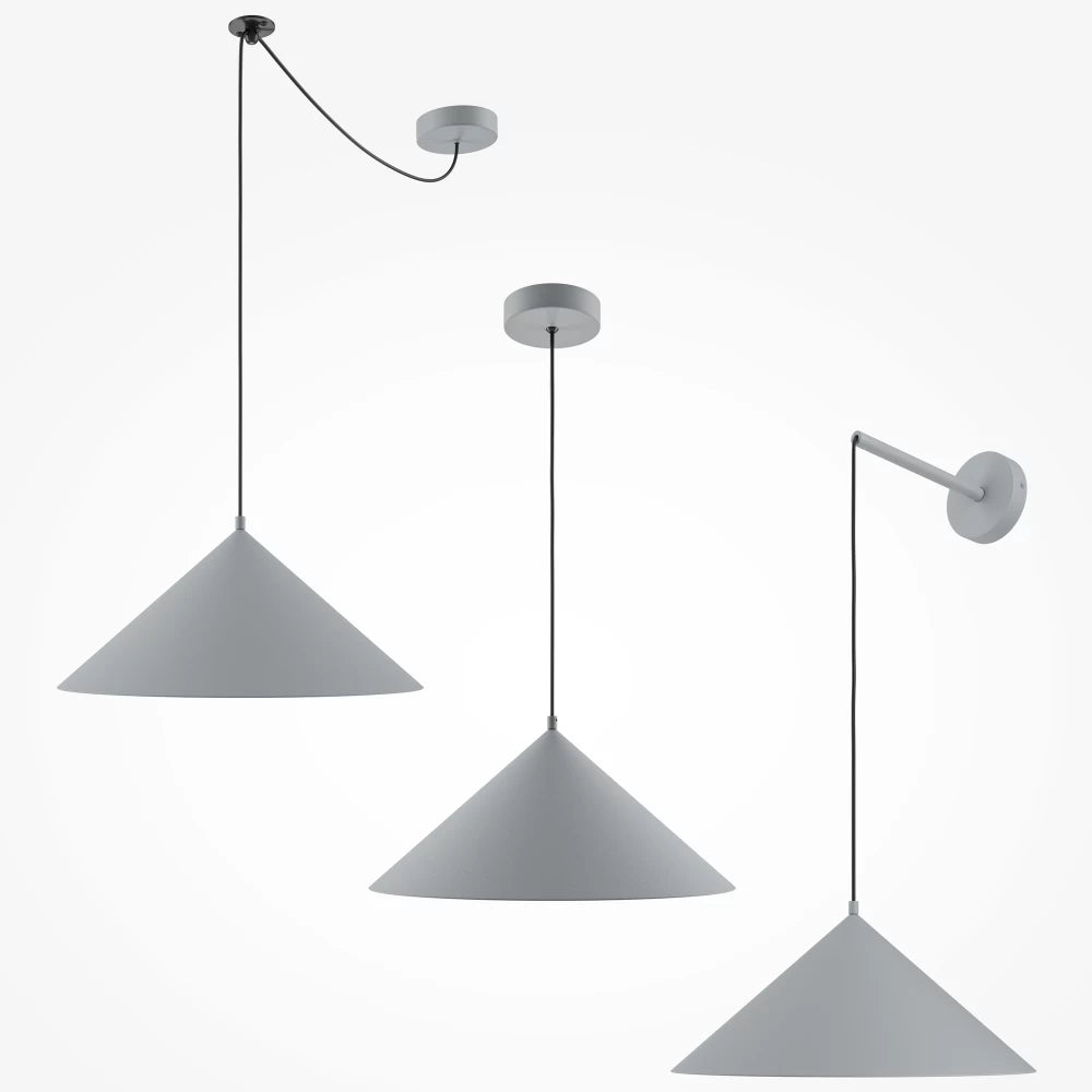 Pendul din Metal Gri H318xD35cm Basic colors