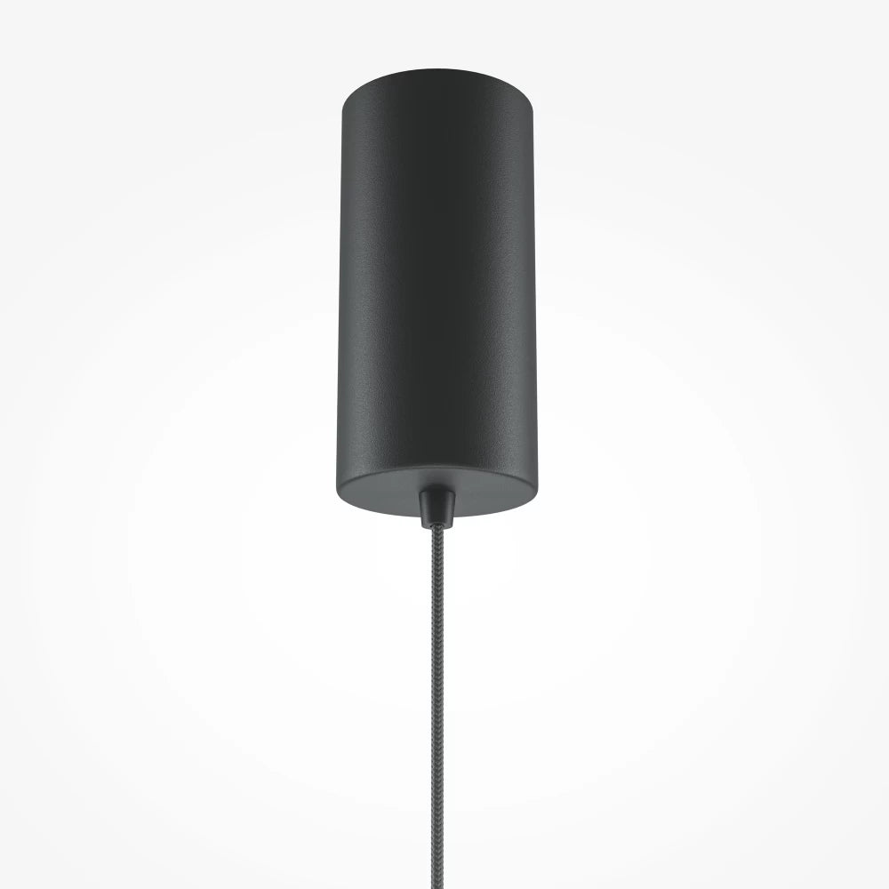 Pendul din Aluminiu Negru/Alb H328xD50cm El