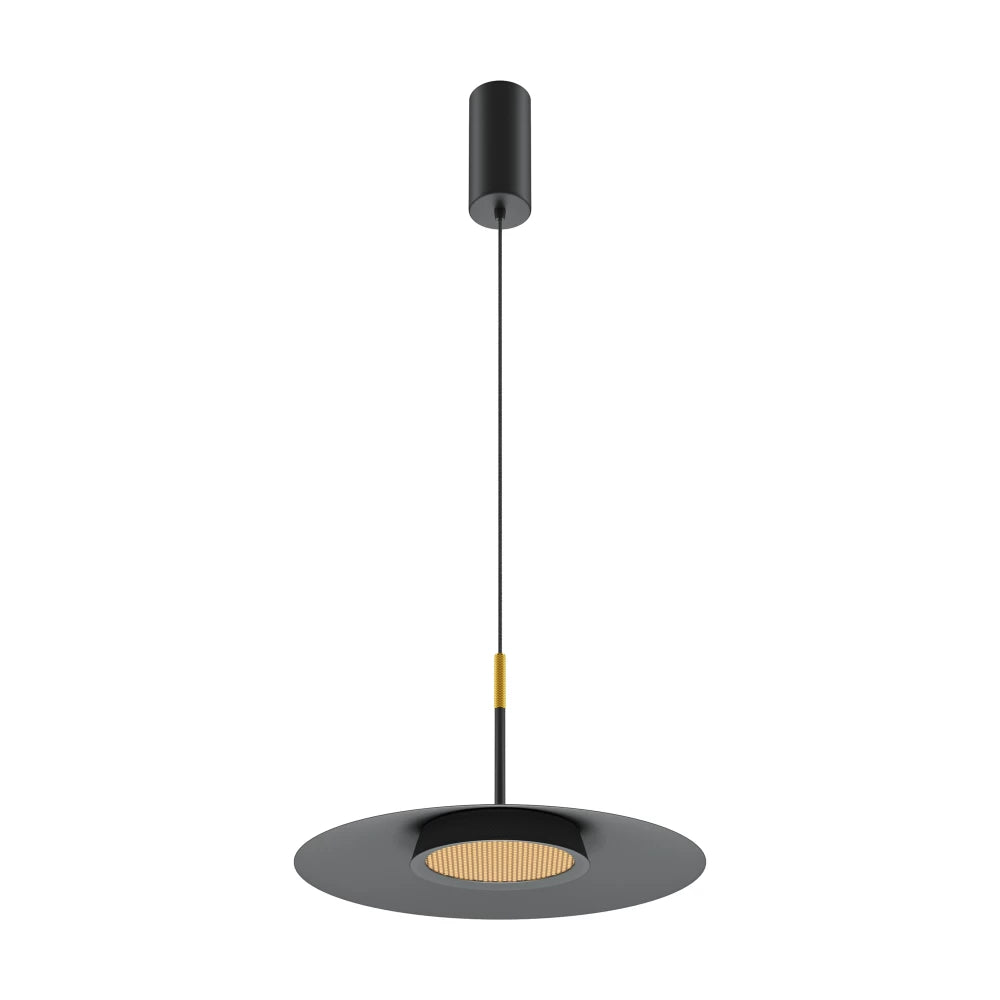 Pendul din Aluminiu Negru H328xD35cm El