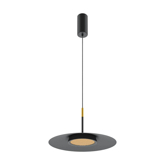 Pendul din Aluminiu Negru H328xD35cm El