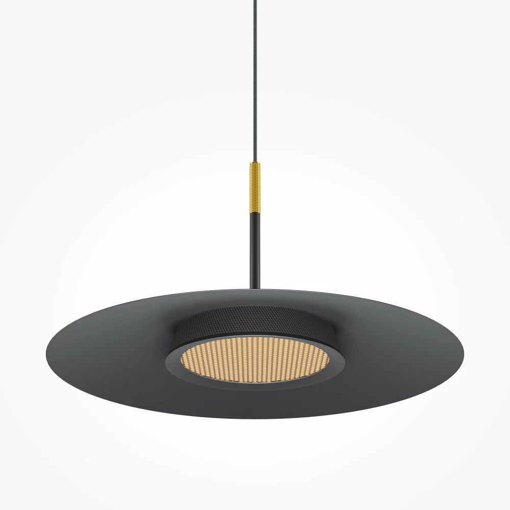 Pendul din Aluminiu Negru H328xD35cm El