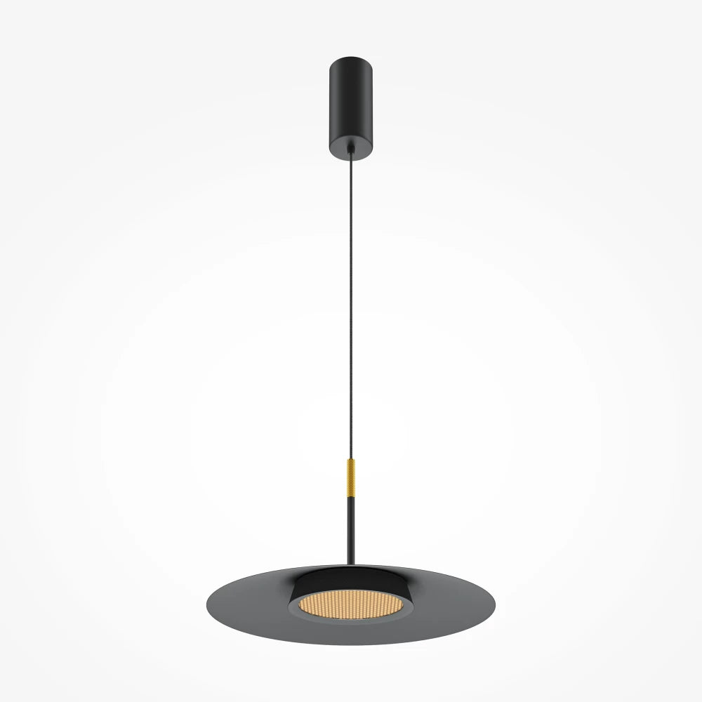 Pendul din Aluminiu Negru H328xD35cm El