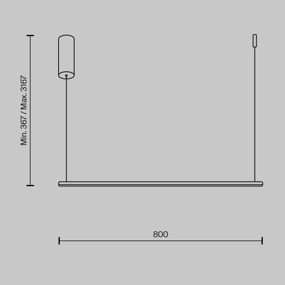 Lustra din Aluminiu Alama si Silicon Alb H316.7xL80cm Halo
