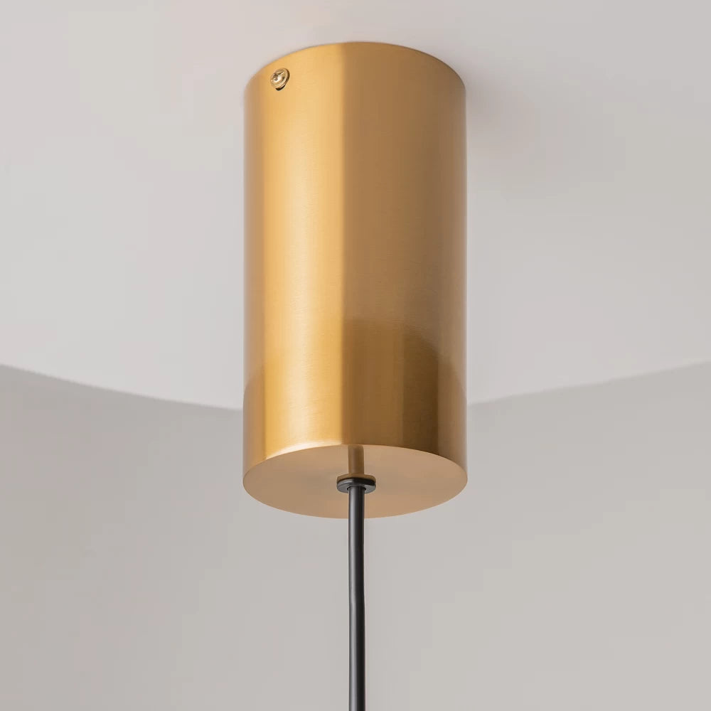 Pendul din Metal Auriu H132xD8cm Imaginary