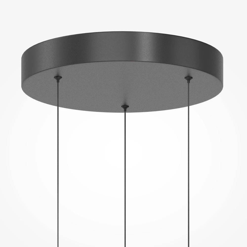 Candelabru din Metal Negru si Sticla H320xD38cm Misterio