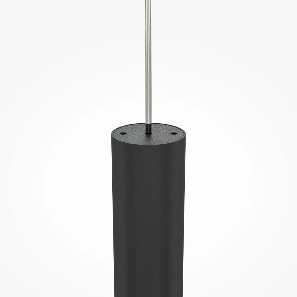 Pendul din Aluminiu Negru si Acrilic Transparent H345xL45cm Pro Shade