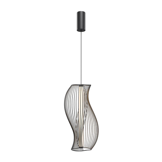 Pendul din Metal Negru H352xL17cm Shadows of the past