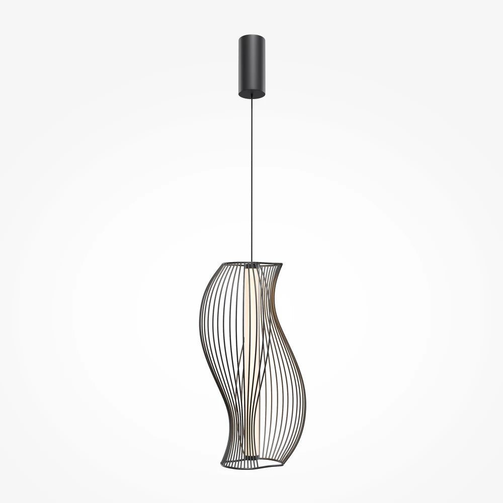 Pendul din Metal Negru H352xL17cm Shadows of the past