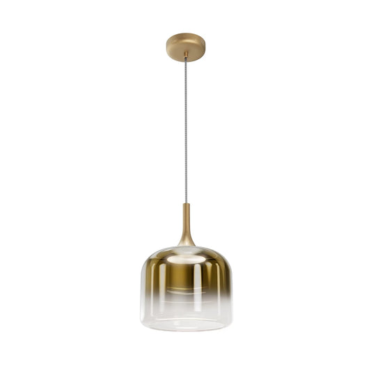 Pendul din Metal Auriu si Sticla Auriu H339.5xD26cm Spirito