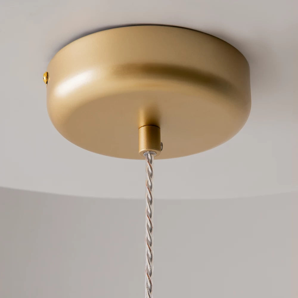 Pendul din Metal Auriu si Sticla Auriu H339.5xD26cm Spirito