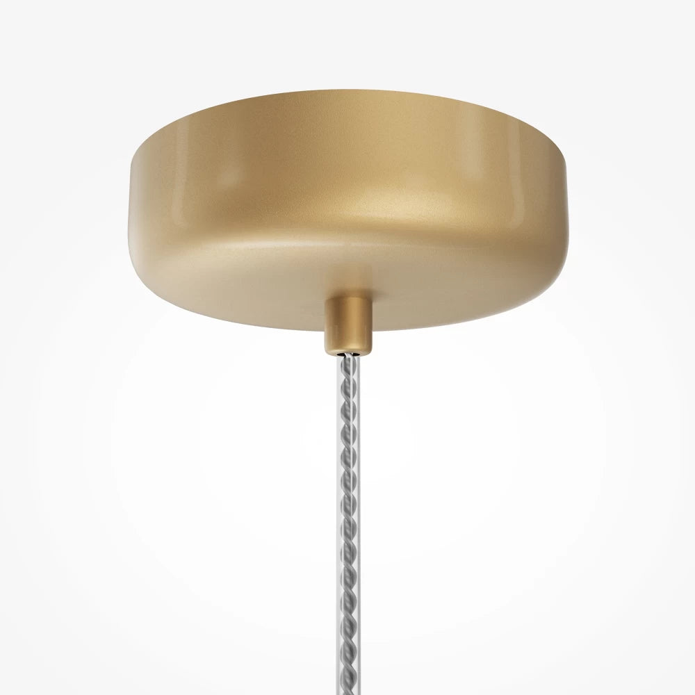 Pendul din Metal Auriu si Sticla Auriu H339.5xD26cm Spirito