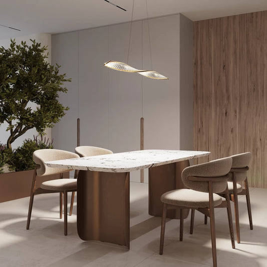 Lustra din Metal Alama si Cristal Transparent H311.1xL120cm Krone