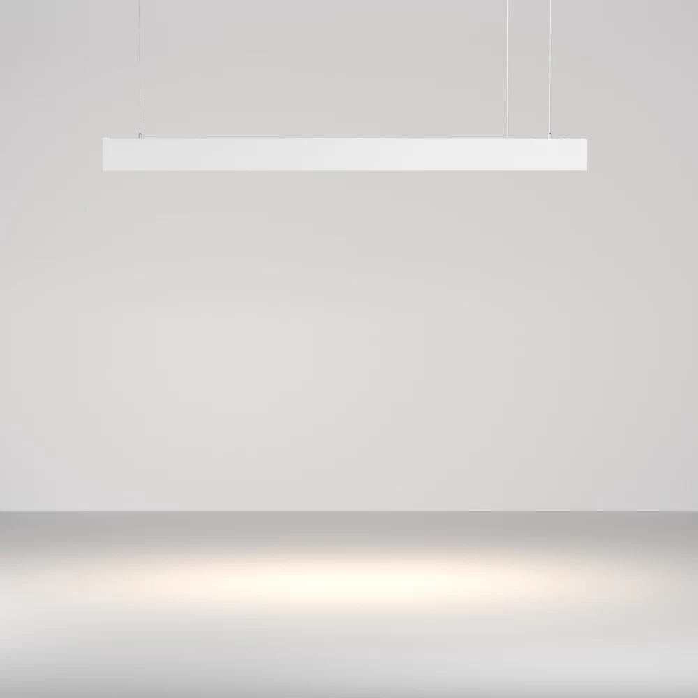 Lustra din Aluminiu Alb H7.5xL112.5cm BASIS