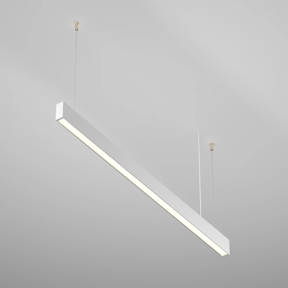 Lustra din Aluminiu Alb H7.5xL112.5cm BASIS