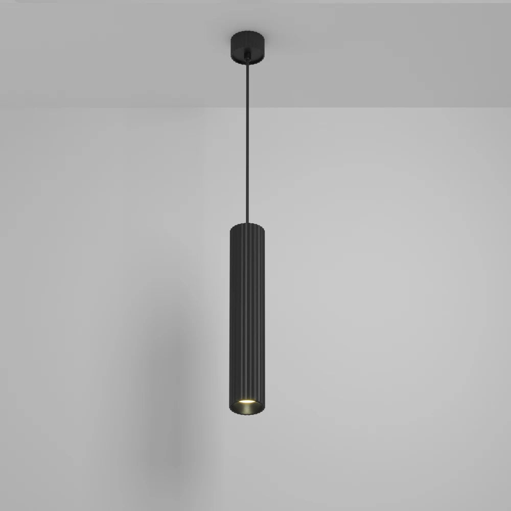 Pendul din Aluminiu Negru H133xL30cm Calipso