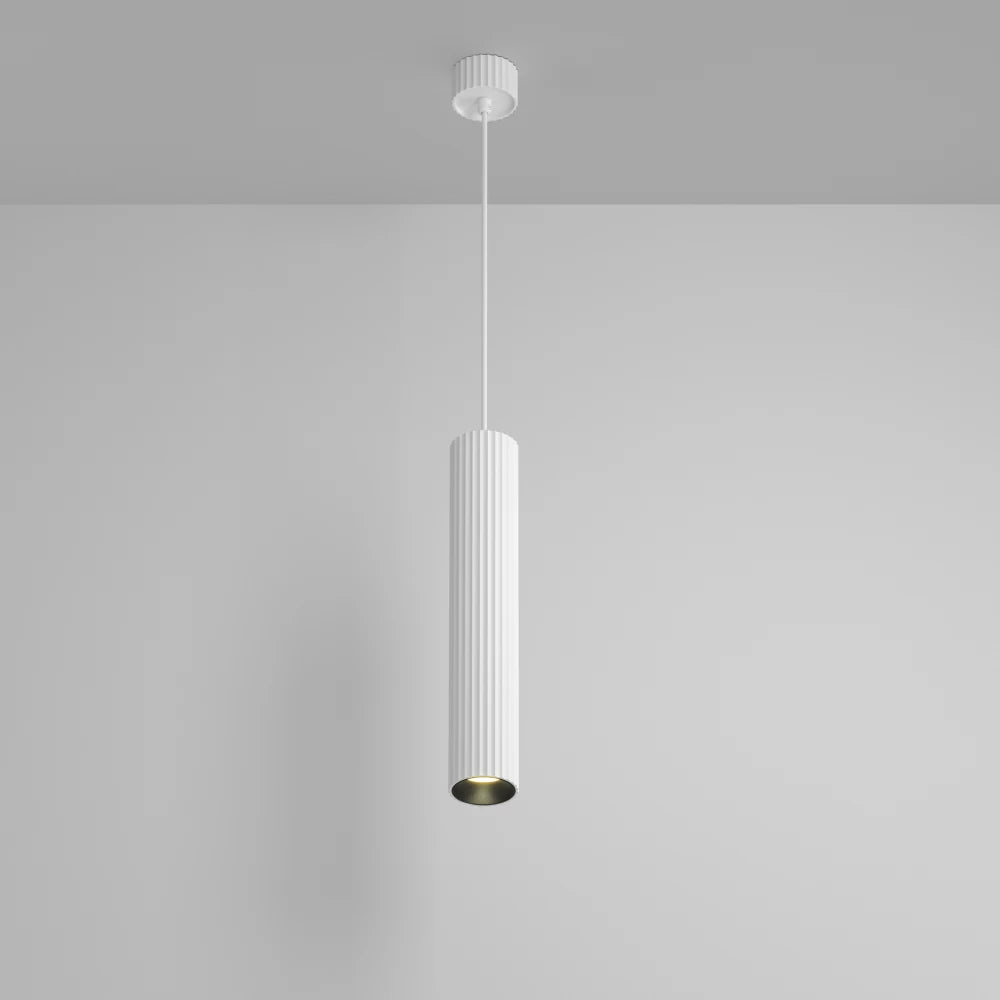 Pendul din Aluminiu Alb H133xL30cm Calipso