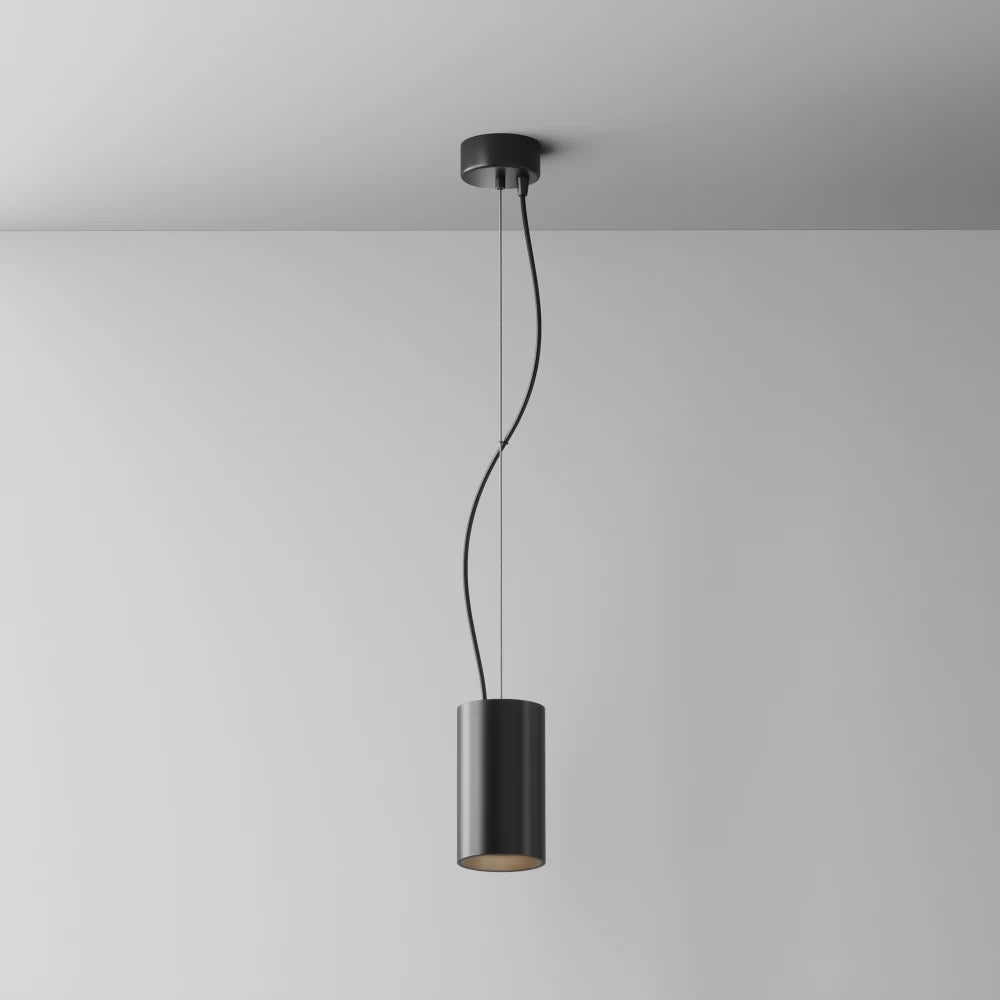 Pendul din Aluminiu Negru H13.5xD7.5cm Efir