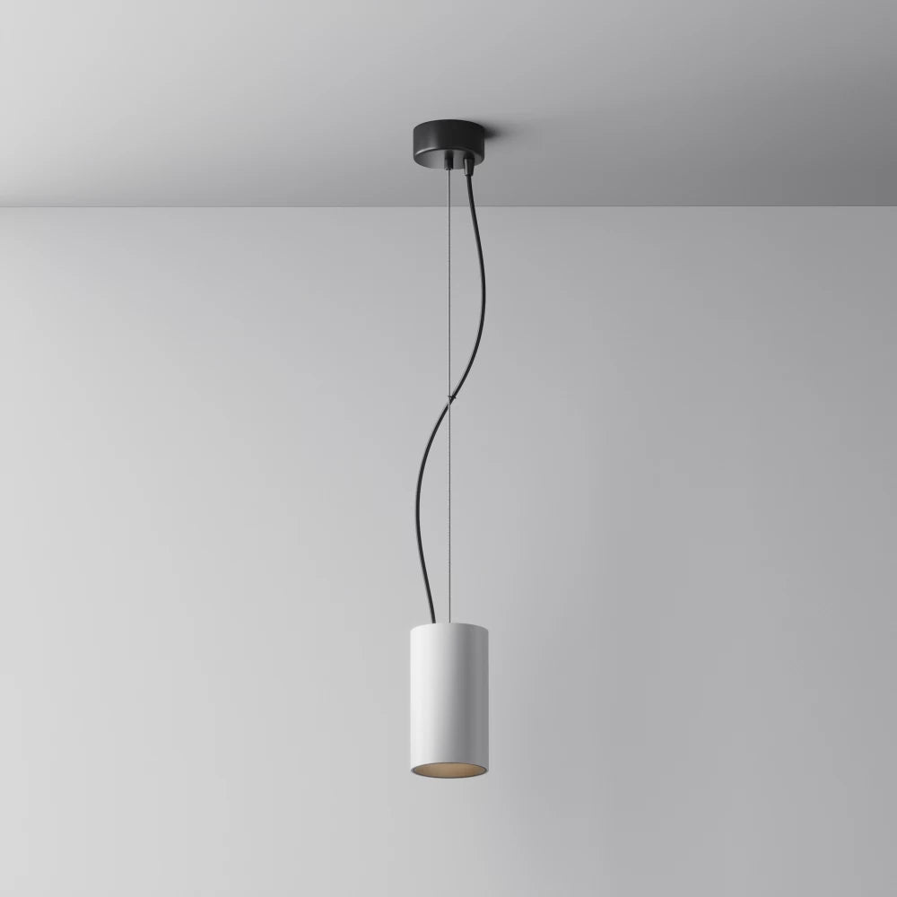 Pendul din Aluminiu Alb H13.5xD7.5cm Efir