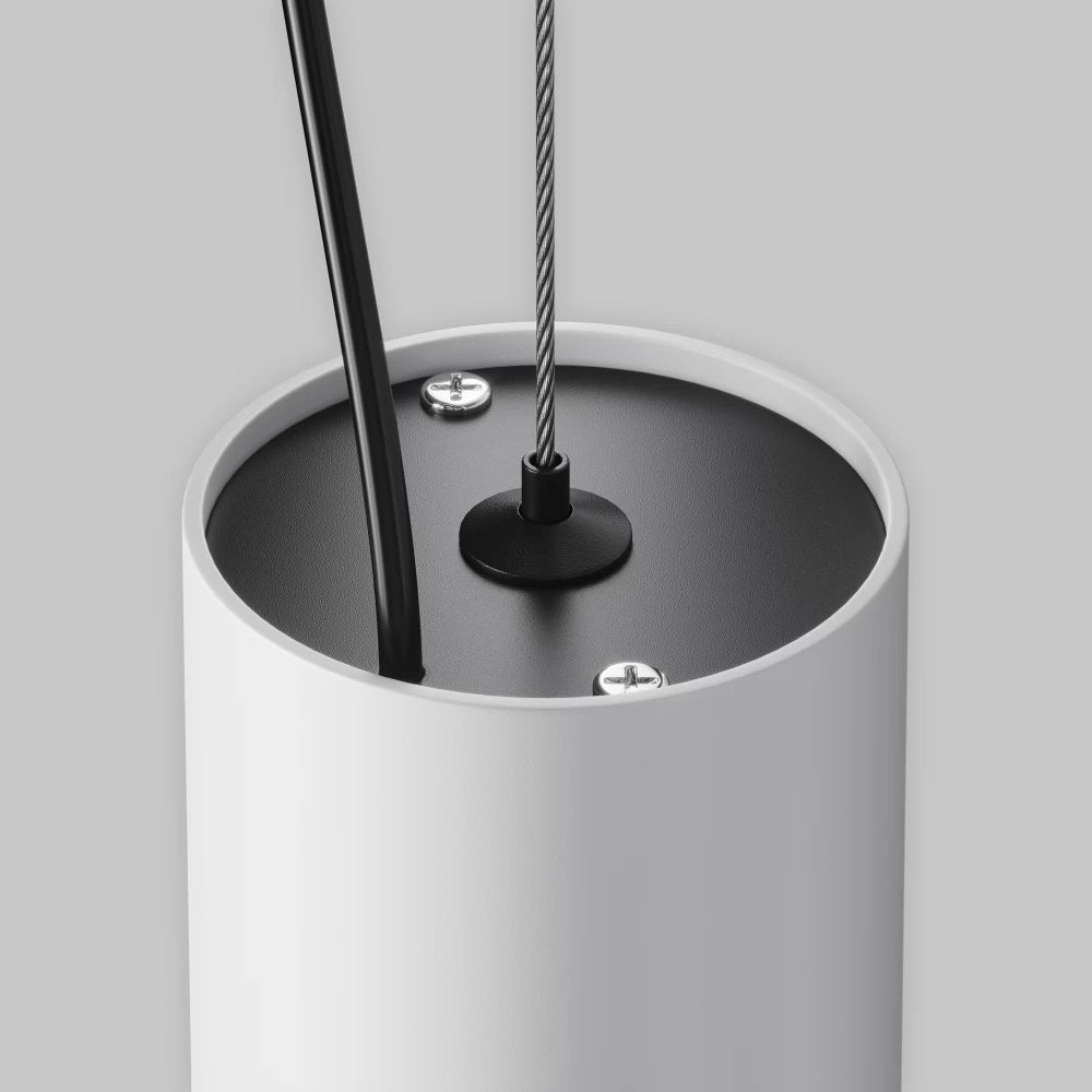 Pendul din Aluminiu Alb H13.5xD7.5cm Efir