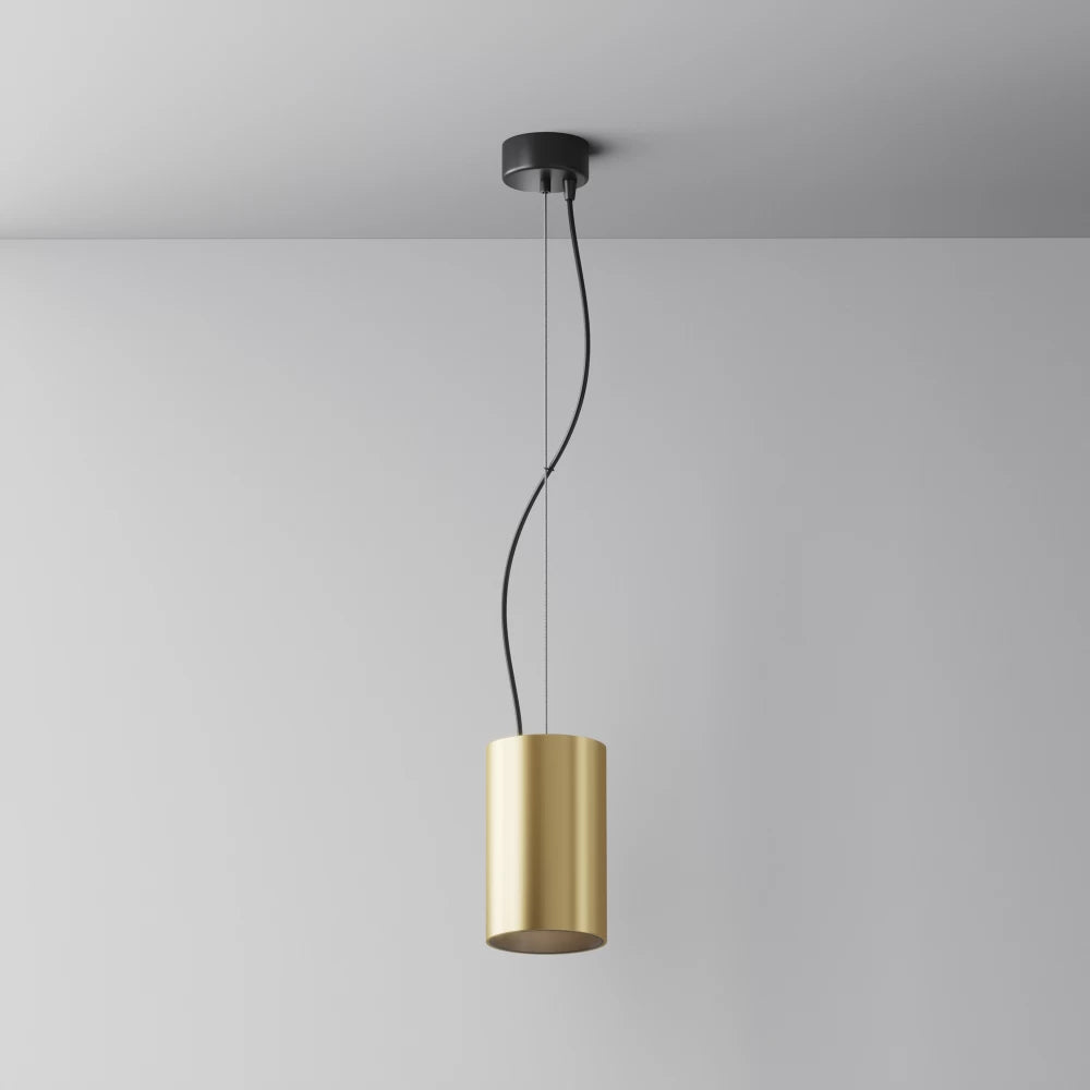 Pendul din Aluminiu Auriu mat H15.5xD9.5cm Efir