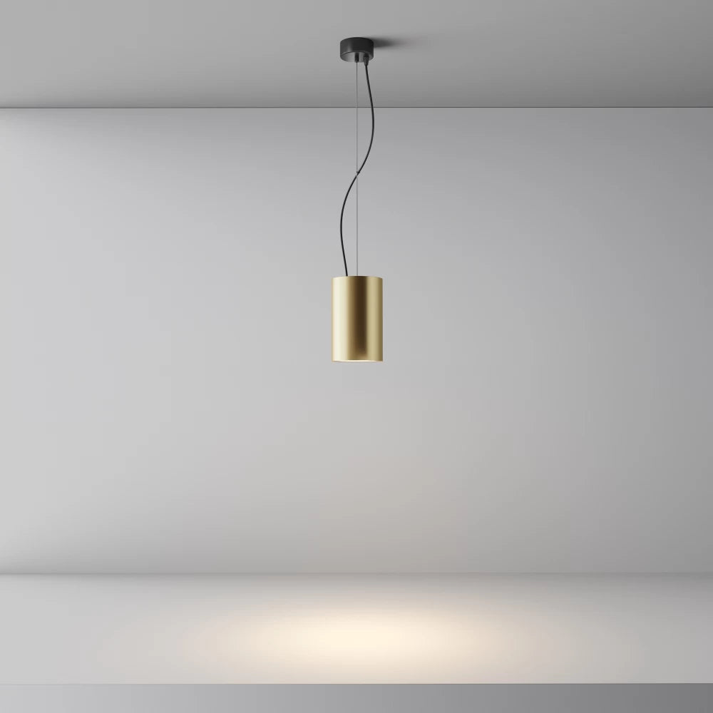 Pendul din Aluminiu Auriu mat H17xD10.5cm Efir