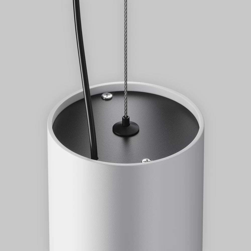 Pendul din Aluminiu Alb H17xD10.5cm Efir