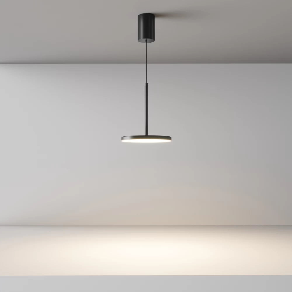 Pendul din Aluminiu Negru H21.5xD18.5cm Plato