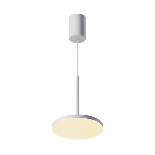 Pendul din Aluminiu Alb H21.5xD18.5cm Plato