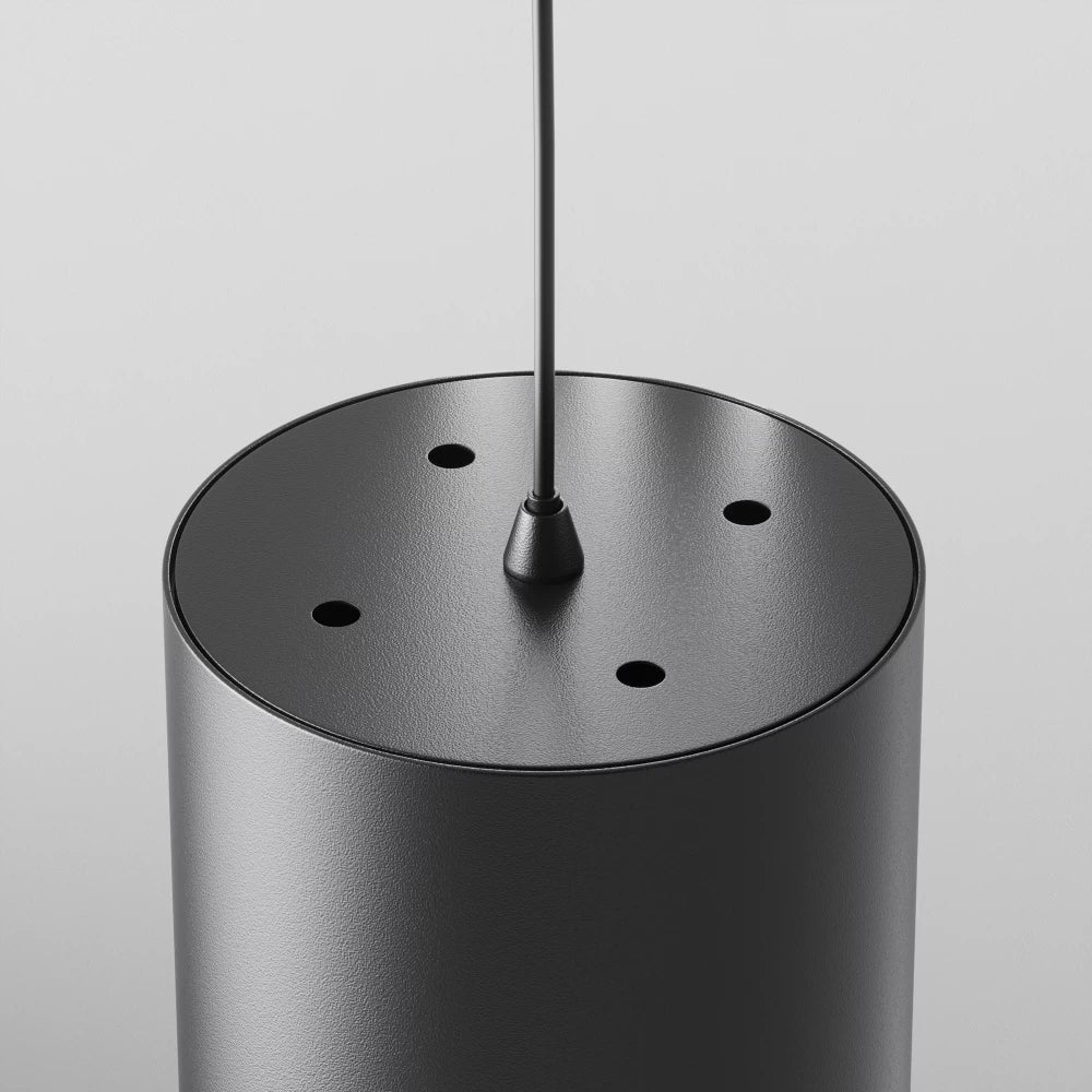 Pendul din Aluminiu/Plastic Negru H8.5xD8.2cm Polar