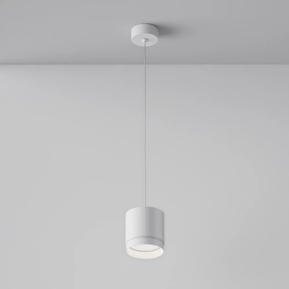 Pendul din Aluminiu/Plastic Alb H8.5xD8.2cm Polar