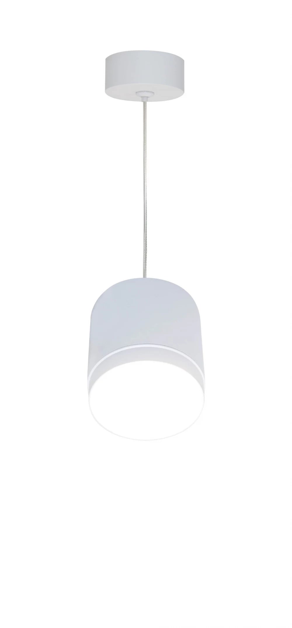 Pendul din Aluminiu/Plastic Alb H8.5xD8.2cm Polar