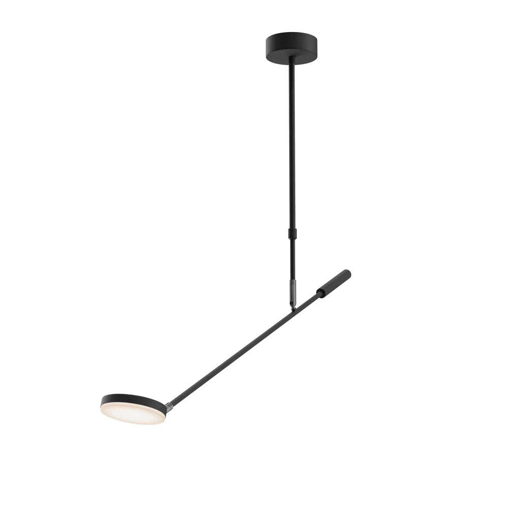 Plafoniera din Metal Negru H98.9xL88.4cm Fad