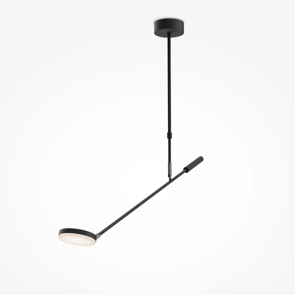 Plafoniera din Metal Negru H98.9xL88.4cm Fad