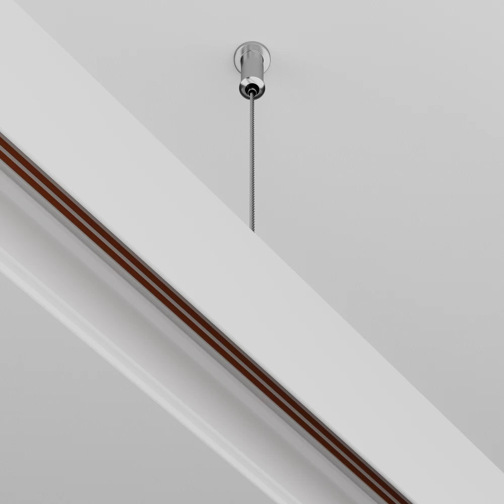 Kit suspensie 2 buc Exility din Metal Alb